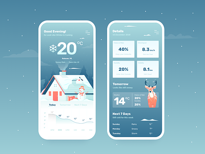 SnowBall - Weather Application Design