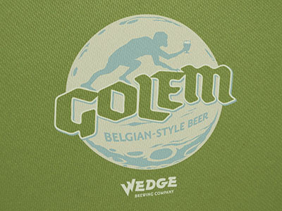 Golemblem asheville beer belgian style emblem golem logo shirt wedge brewing co.