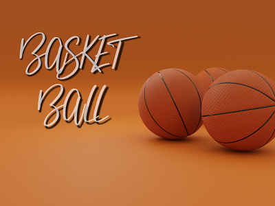 Basket Ball 3d 3dart ball basketball bledner3d blender games sport sports