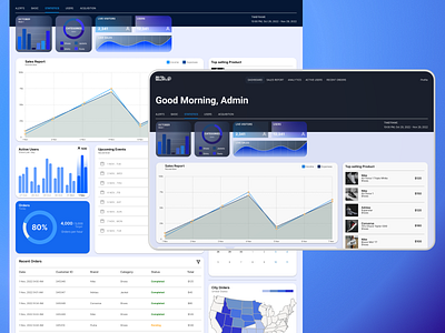 Sales Analytics design ui ux