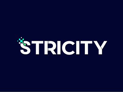 Stricity Letter Logo Design.