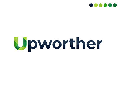 Professional Upworther Logo Template Design.