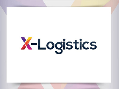 Abstract X-logistics Logo Templates Design