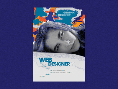 Self Poster art design graphic design poster ui ux webdesign