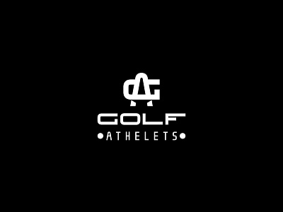 Golf Athelets logo golf athelets golf athelets logo golf logo letter ga logo logo logo design minimal logo monogram logo