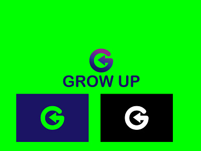 Modern minimal gradient business logo