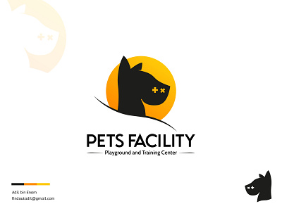 Pets Facility - Playground and Training Center brand branding design fanaan graphic design identity illustration logo pets consultation pets facility playground training center vector