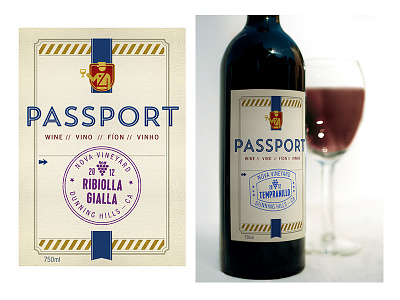 PASSPORT WINE: UNTD / Packaging