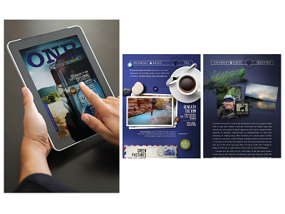 OVERNIGHT BUSES TRAVEL MAGAZINE: UNTD / Digital Magazine applications design publication