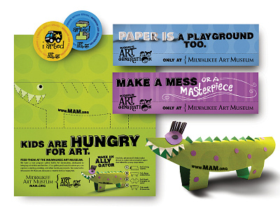 MILWAUKEE ART MUSEUM: Jigsaw / Marketing Campaign advertising branding campaign design outdoor print ad