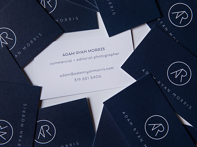 ADAM RYAN MORRIS: UNTD / Business Cards brand identity branding business card design logo