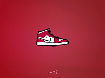 Nike Shoe illustration vector
