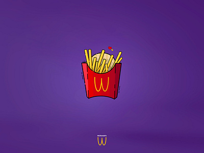 McDonald's illustration vector