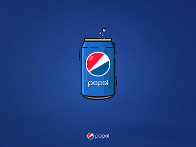 Pepsi illustration vector