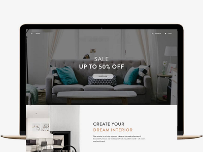 Furniture e-commerce redesign