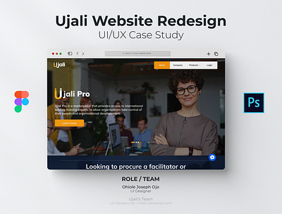 UJALI Website Redesign - A UI/UX Case Study case study figma joseph ojo ohiole ojo ui ui design uiux ujali web design website case study