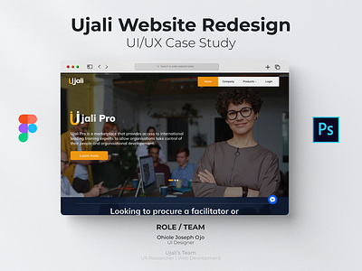 UJALI Website Redesign - A UI/UX Case Study