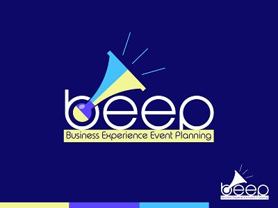 beep beep black blue brand brand design brand identity branding branding design event horn illustration logo round