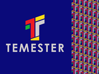 Temester brand design brand identity branding branding design design green illustration logo t mark tf typography vector