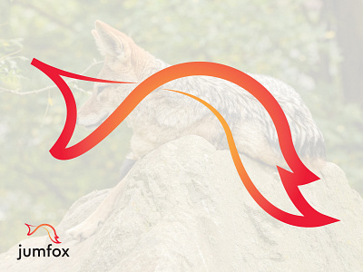 Jumfox adobe illustrator best logo brand brand design brand identity branding branding design design fox green illustration jump jumping fox jumping fox logo jungle logo logo design orange real heo vector