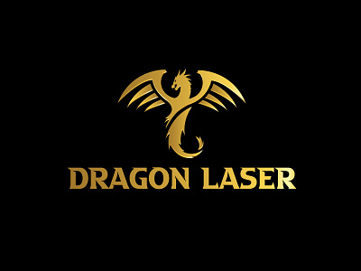 Dragon Laser brand brand design brand identity branding branding design design dragon illustration laser logo printing vector