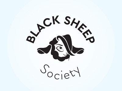 Black Sheep Society brand brand design brand identity branding branding design collection design illustration logo nft opensea sheep vector