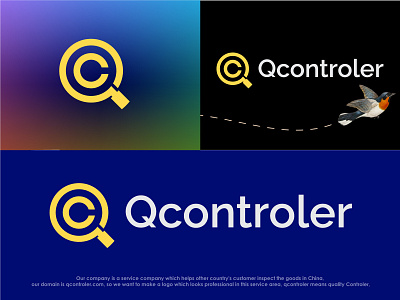 Qcontroler brand brand design brand identity branding branding design china controller customer inspect design illustration logo vector