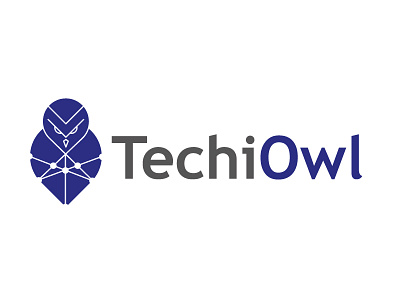 Techiowl best blog blue circuit free grey link owl tech techblog unique website