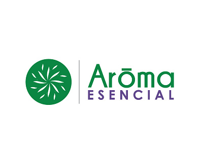 AroMa Esencial beauty flower girl green purple round