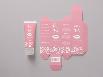 Cosmetic packaging design design graphic design illustration packaging design photoshop