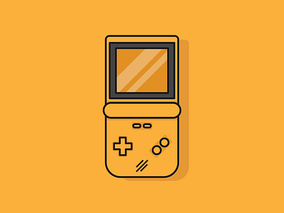 Video Game player Illustration Gameboy boy dailies game games illustration vector video