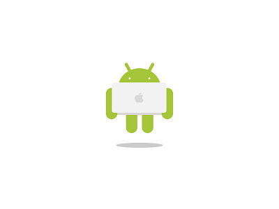 Android to ios android bone google icon iconography illustration line outline robot sandor skeleton
