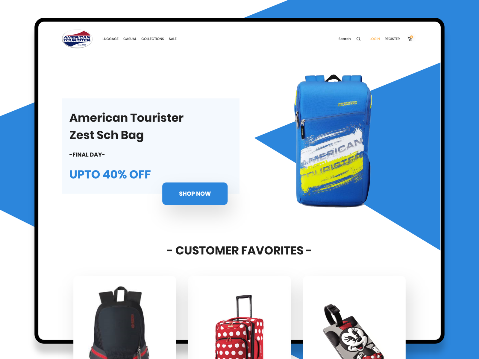 american tourister zest sch bag