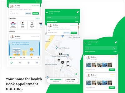 Practo Redesign Mobile App Appointments & Consult Online app appointment doctor health healthy mobile mobile apps website design