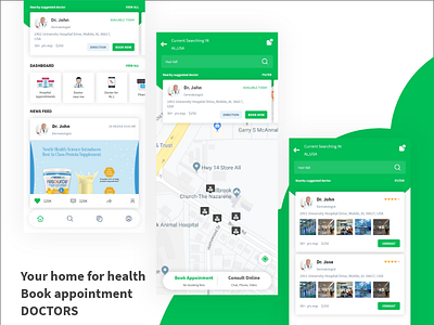 Practo Redesign Mobile App Appointments & Consult Online