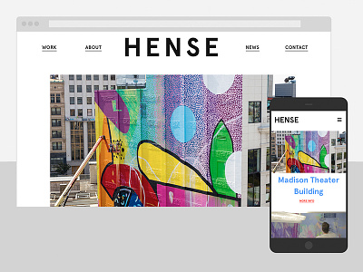 Hense - Artist Website