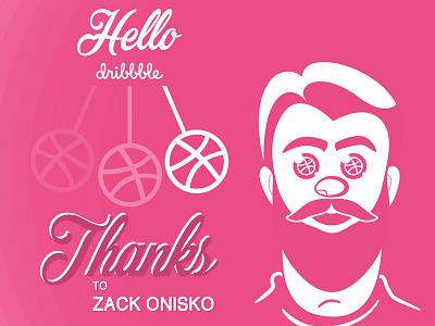 Hello Dribbble dribbble first dribbble thanks