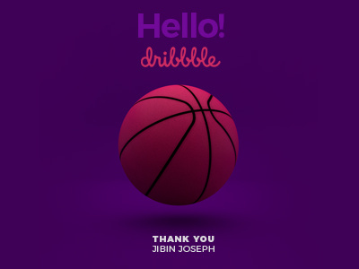 Hello, dribbble!