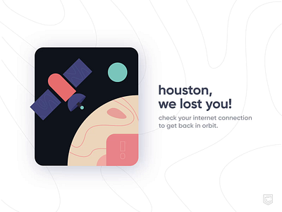 CRED 2.0 | no internet connection animation color flat icon illustration interface palette ui vector visualdesign