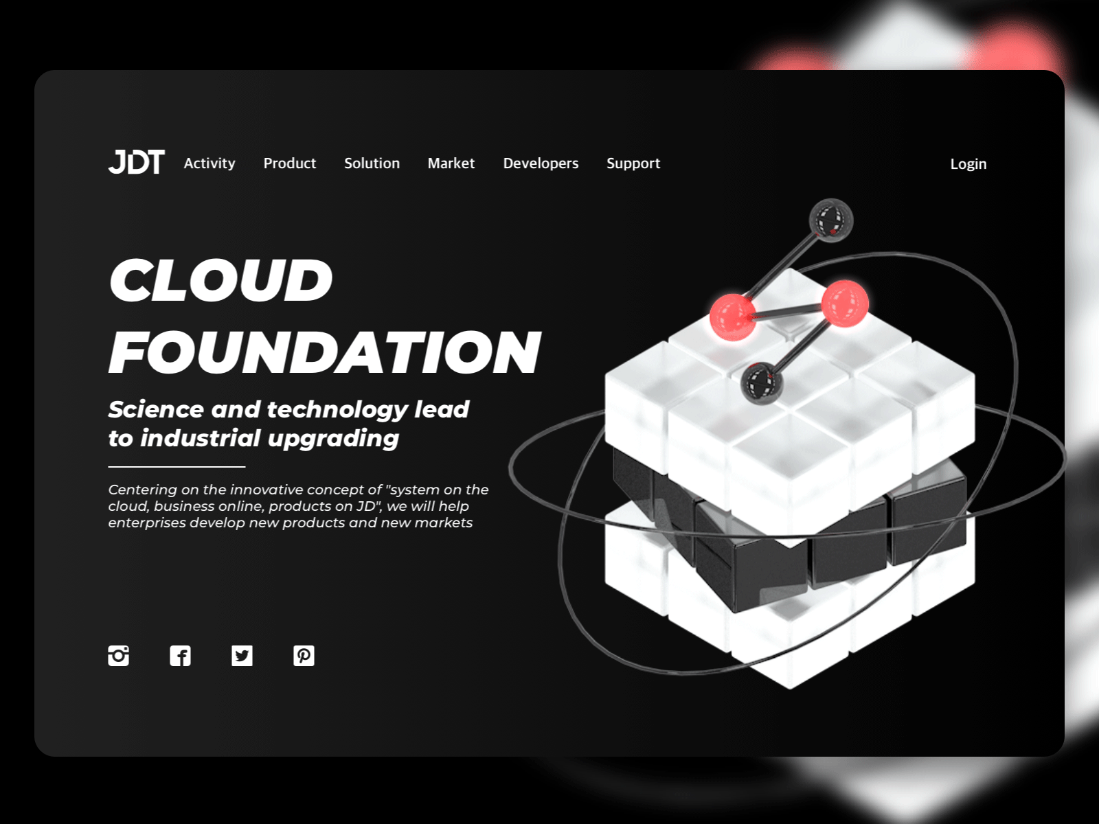 Cloud Foundation Icon Action Effects android animation art branding colors continue to work hard design illustration interface typography ux