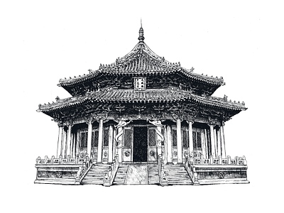 Imperial Palace In Shenyang Webpage-01 by 秦能补拙的大表哥 for RED on Dribbble