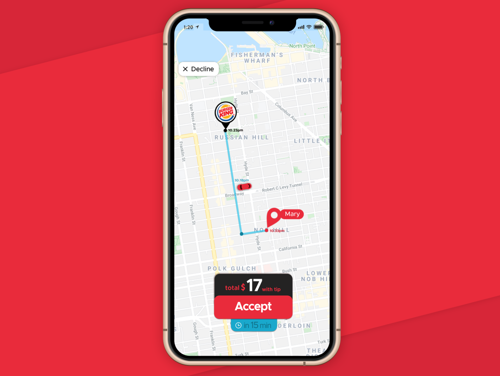seamless driver app