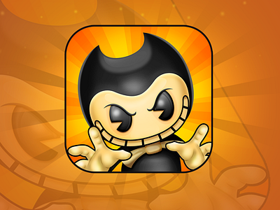 Bendy - Game Icon design game graphic design icons illustration logo vector