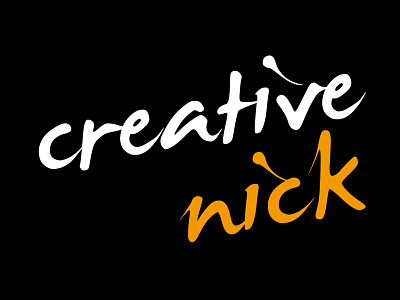 Creative Nick branding design logo