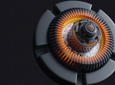 Mechanism 3d 3d art blender design hard surface motion graphics render