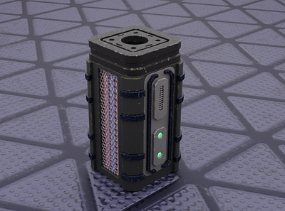 Boombox_Grenade (sci-fi concept) 3d 3d art blender design render