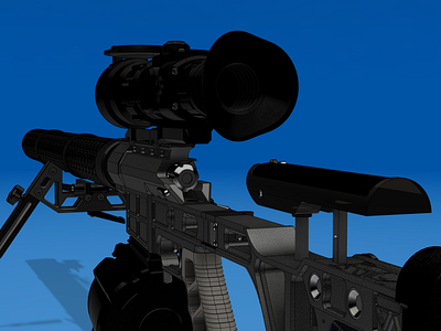 Modular tactical light sniper rifle