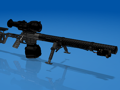 Modular tactical light sniper rifle