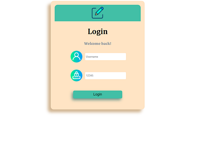 Login Form design web web development