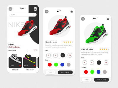 Shoes App (UI - UX) Design landing page mobile app mobile app design ui ui design user experience user interface ux web design